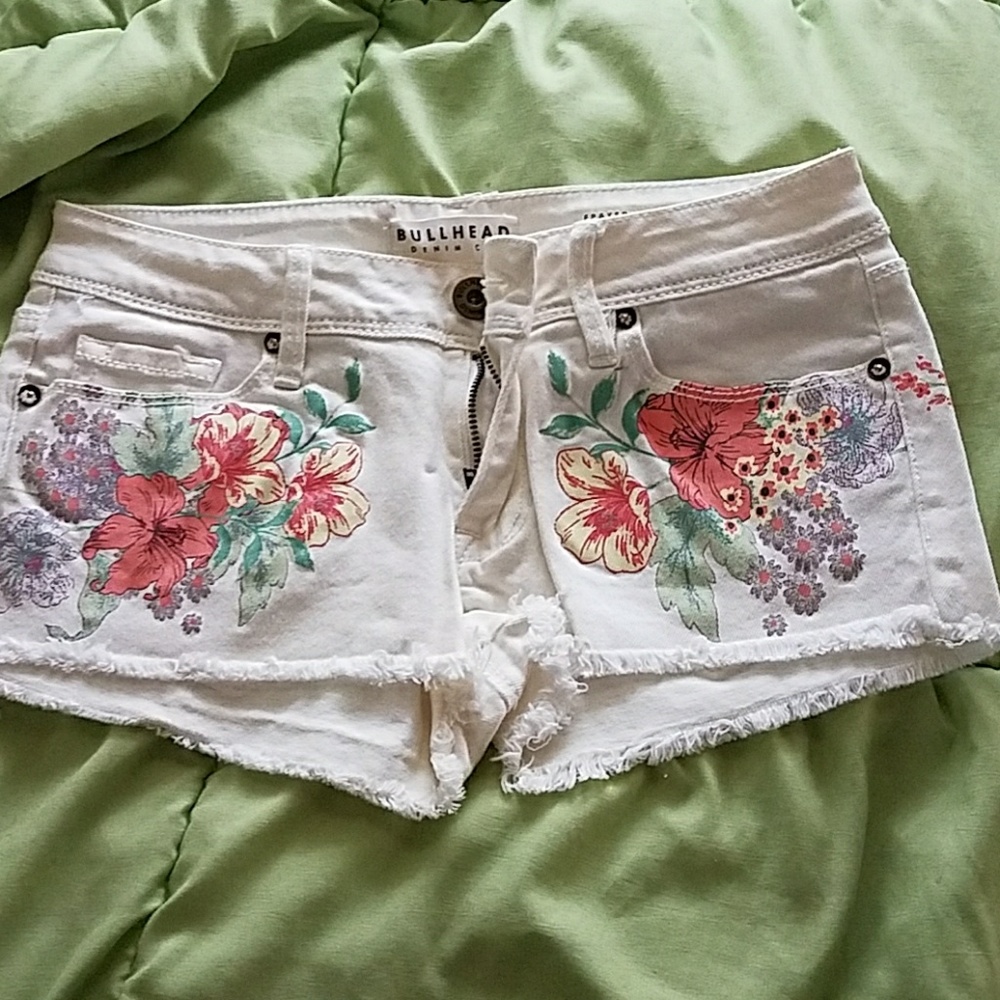 White shorts